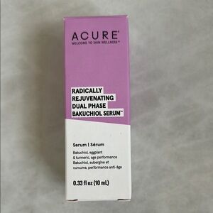 Purple and White Skincare Serum with Face Oil